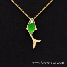 18K White Gold Imperial Green Icy Jadeite Jewelry